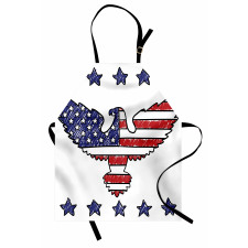 Patriotic Eagle Apron