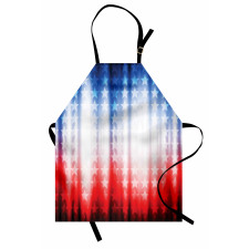 Abstract Digital Star Apron