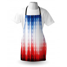 Abstract Digital Star Apron