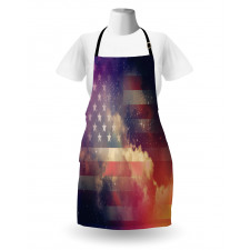 Cloudy Night USA Apron