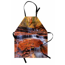 Waterfall Autumn Apron