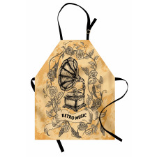 Gramophone Rose Petals Apron