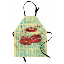 Groovy Rock Music Vibe Apron