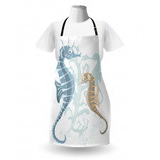 Fishes in Soft Tones Apron