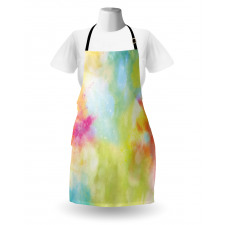 Cloudy Milky Way Boho Apron