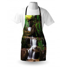 Rock Stair in Waterfall Apron