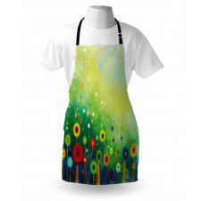 Retro Dandelions Apron