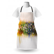 Romance Flowers Bouquet Apron