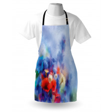 Hazy Painting Effect Apron