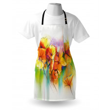 Autumn Flower Bouquet Apron