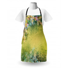 Spring Foliage Vintage Apron