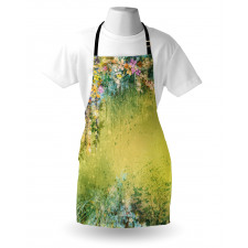 Spring Foliage Vintage Apron