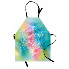 Flower Mandala Rainbow Apron