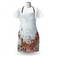 Aged Vintage Brick Wall Apron