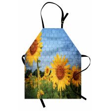 Sunflowers on the Wall Apron