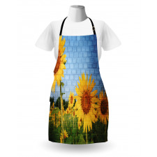 Sunflowers on the Wall Apron