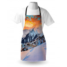 Winter Season Mountain Apron