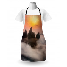 Mist Clouds Mountain Apron