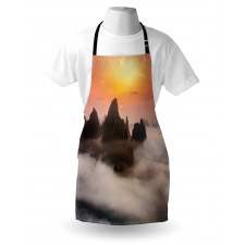 Mist Clouds Mountain Apron