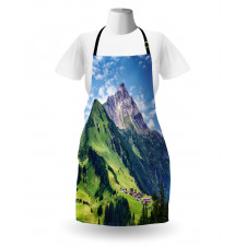 Spring Scene Mountain Apron