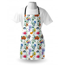 Watercolor Underwater Apron