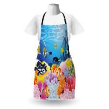 Fish Coral Reefs Apron