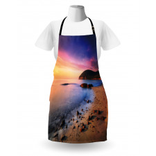 Beach Pebbles Sunrise Apron