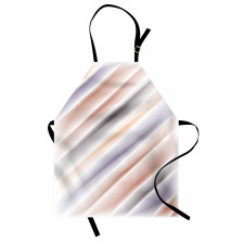 Blurred Stripes Modern Apron