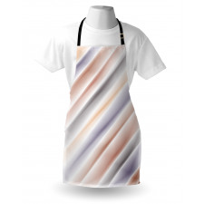 Blurred Stripes Modern Apron