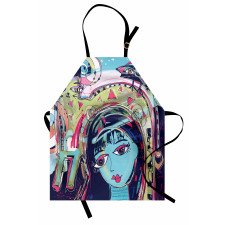 Avatar Woman Cat Apron