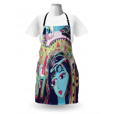 Avatar Woman Cat Apron