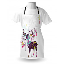 Reindeer Ornaments Apron