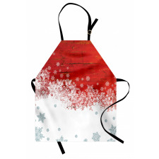 Snowflakes and Bicolour Apron