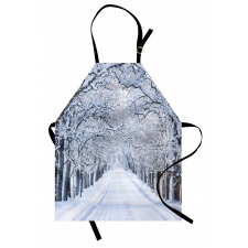 Snowy Woodland Nature Apron