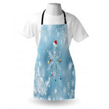 Noel Ornate Snowflake Apron