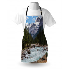 Winter Day Alberta Apron