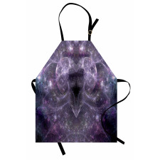 Space Cosmos Hearts Apron