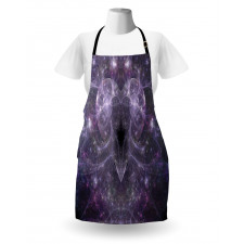 Space Cosmos Hearts Apron