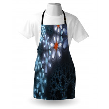 Vibrant Floral Pattern Apron