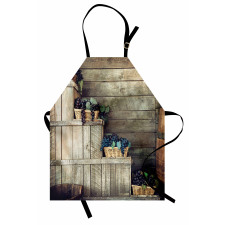 Wooden Ivy Florals Apron