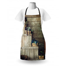 Wooden Ivy Florals Apron