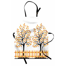 Fall Autumn Trees Apron