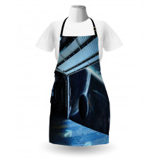 Moon Planet Scene Apron