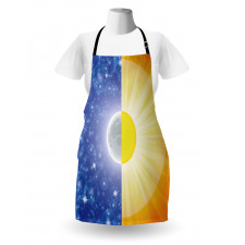 Sun Beams Sky Stars Apron