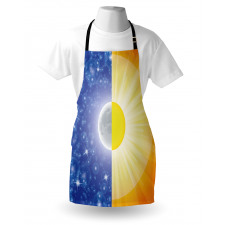 Sun Beams Sky Stars Apron