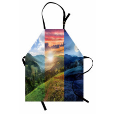 Mountain Forest View Apron
