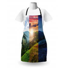 Mountain Forest View Apron