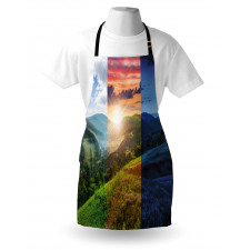 Mountain Forest View Apron