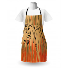 Tiger Jungle Apron