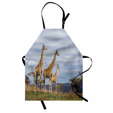 Giraffe Family Apron